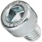 Newport Fasteners M6-1.00 Socket Head Cap Screw, Zinc Plated Alloy Steel, 16 mm Length, 2000 PK 106046-2000 - alternate 2